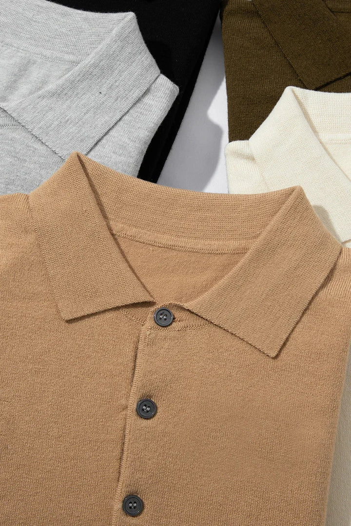 Harrison | Silk Wool Polo