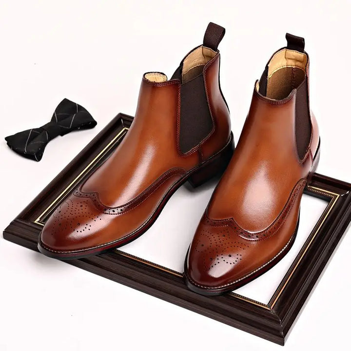 Luke | Leather Chelsea Boots