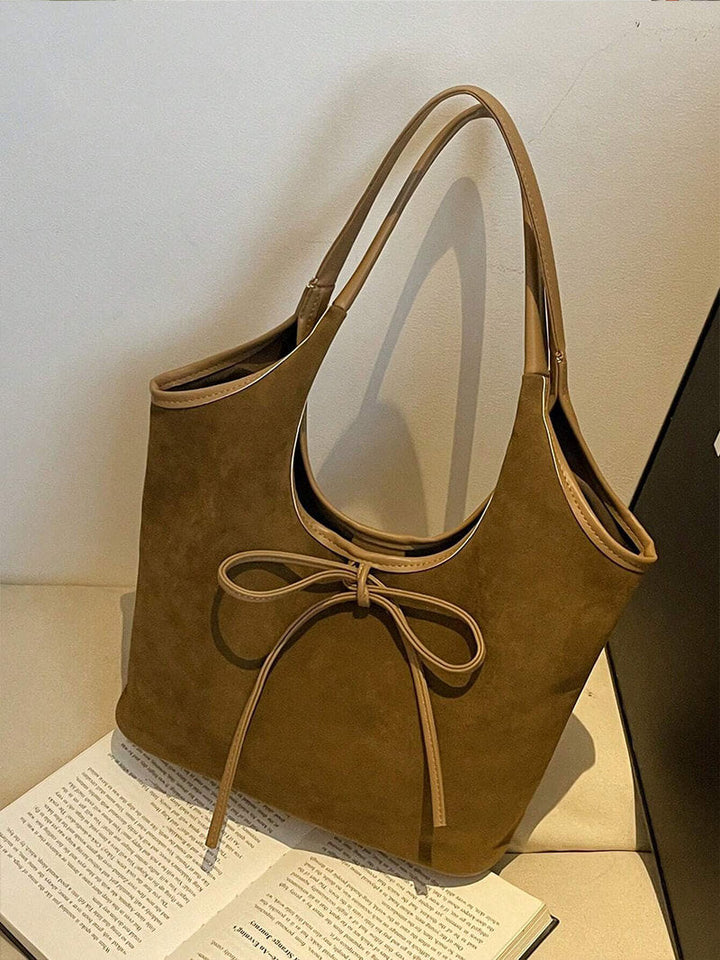 Venice | Suede Bow Bag