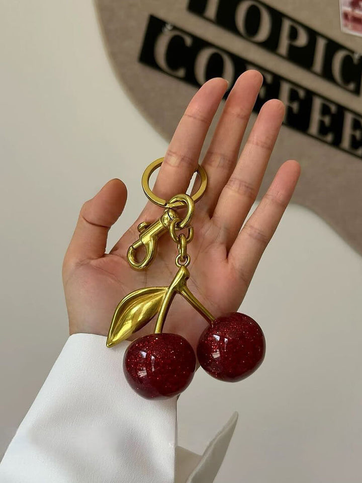 Ruby | Cherry Bag Chain