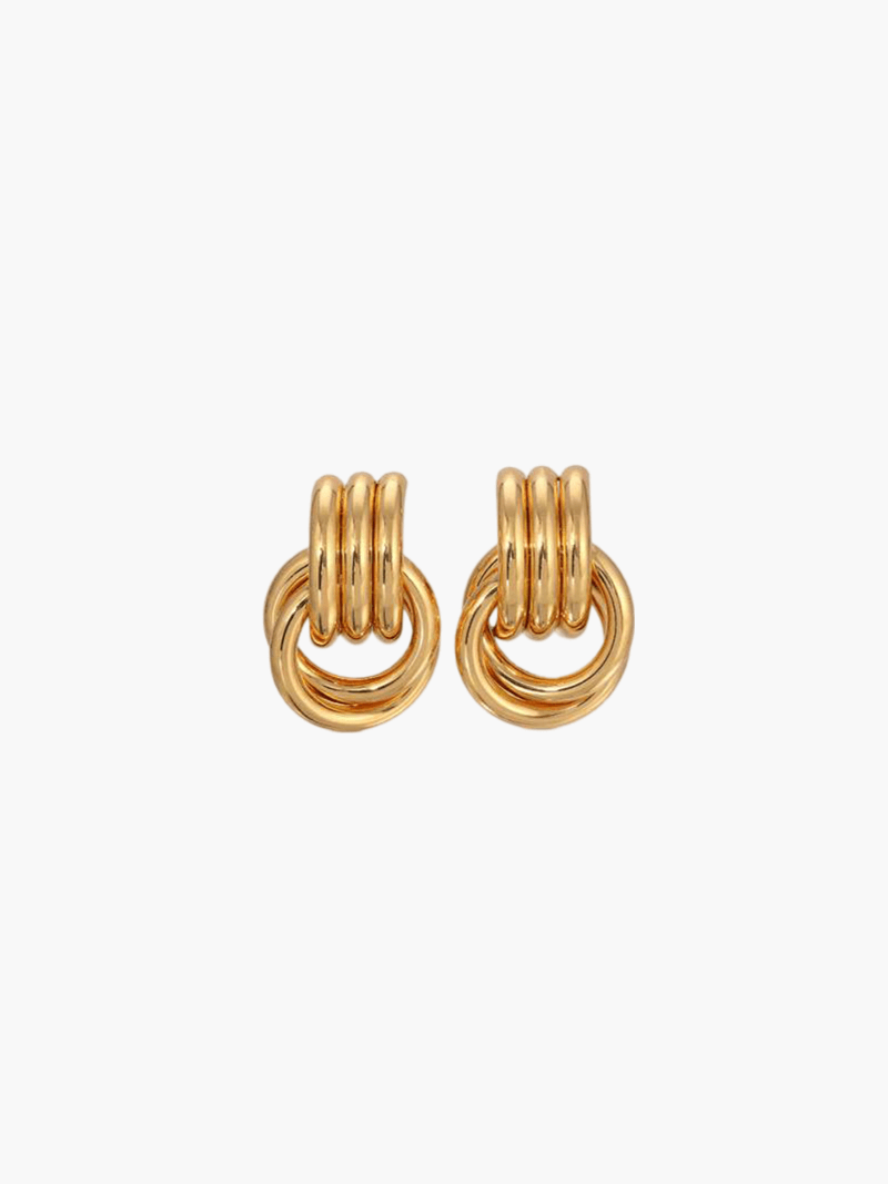 Elise | Mini Knot Earrings