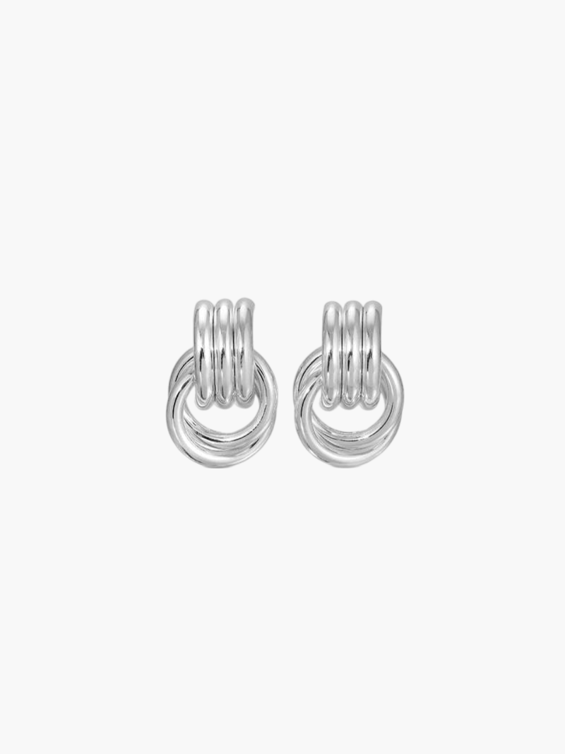 Elise | Mini Knot Earrings