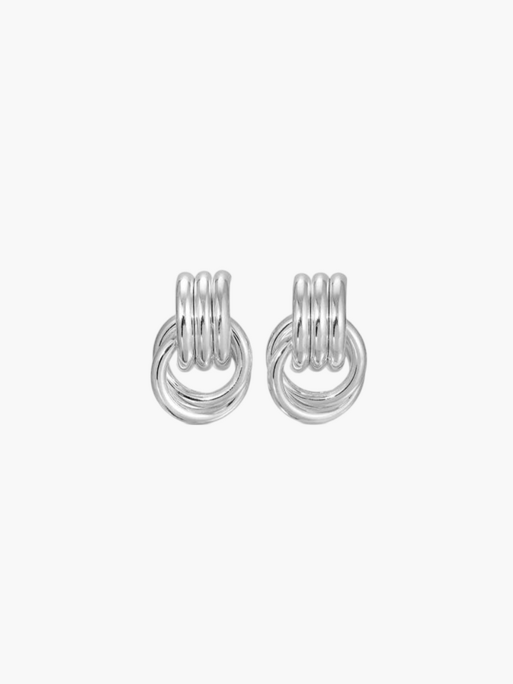 Elise | Mini Knot Earrings