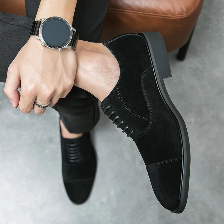 Florenzi | Suede Oxford Shoes
