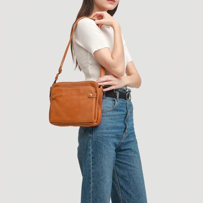 Luna | Full-Grain Leather Crossbody