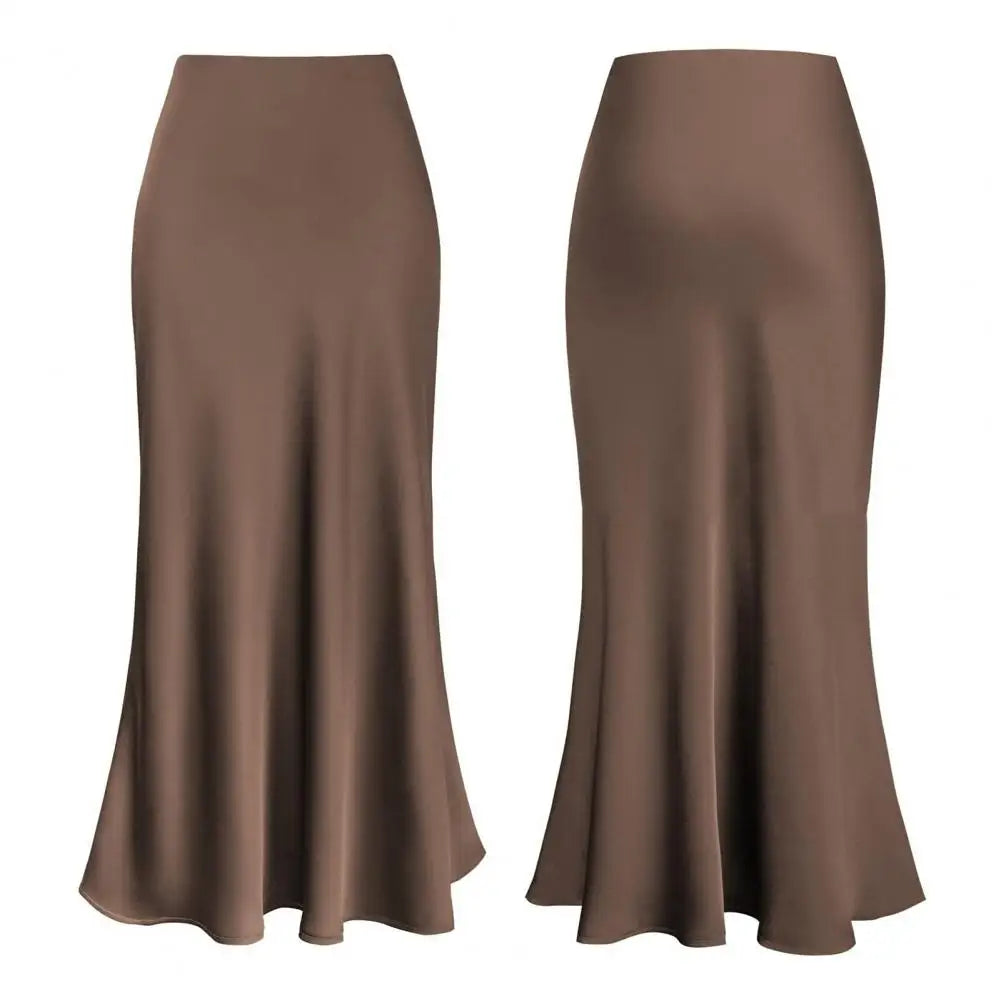 Serena | Gloss Maxi Skirt