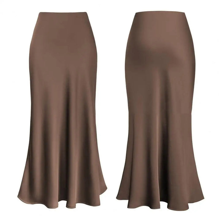 Serena | Gloss Maxi Skirt