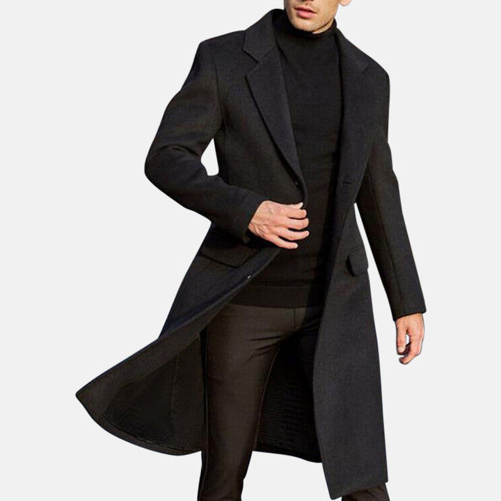 Vincenzi | Extra Long Wool Coat