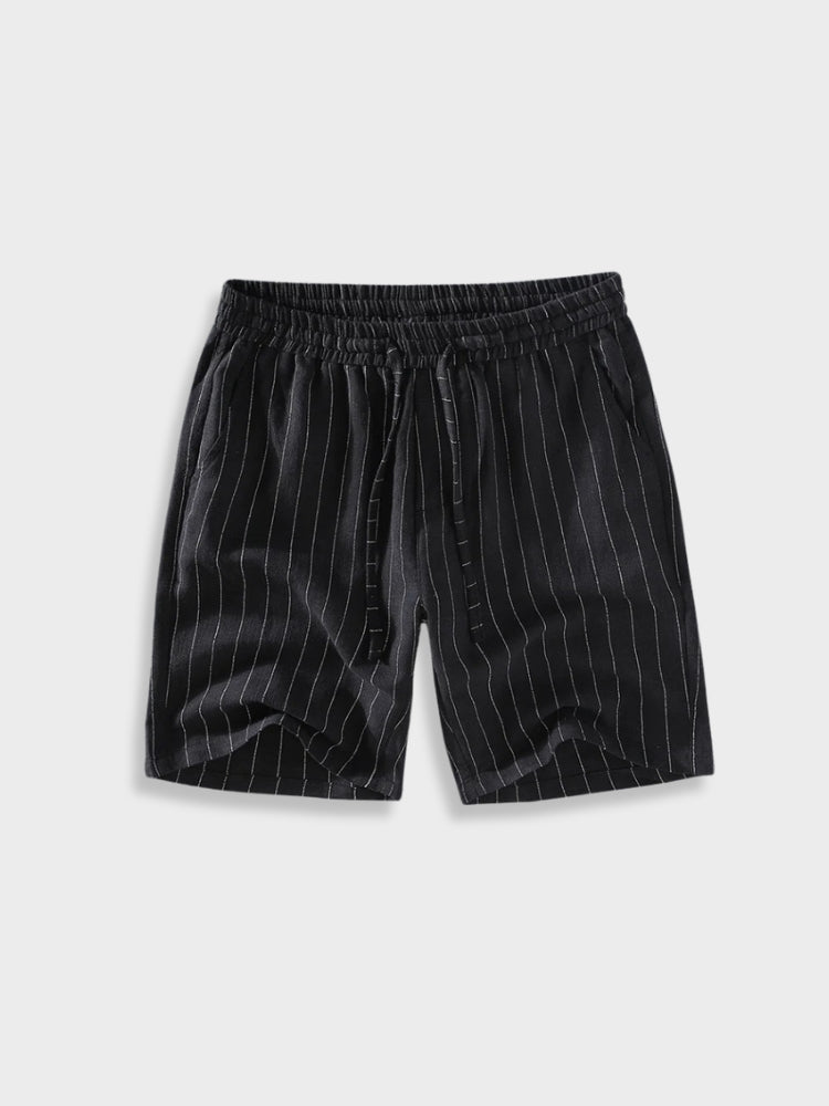 Jarek | Thin Pinstripe Shorts