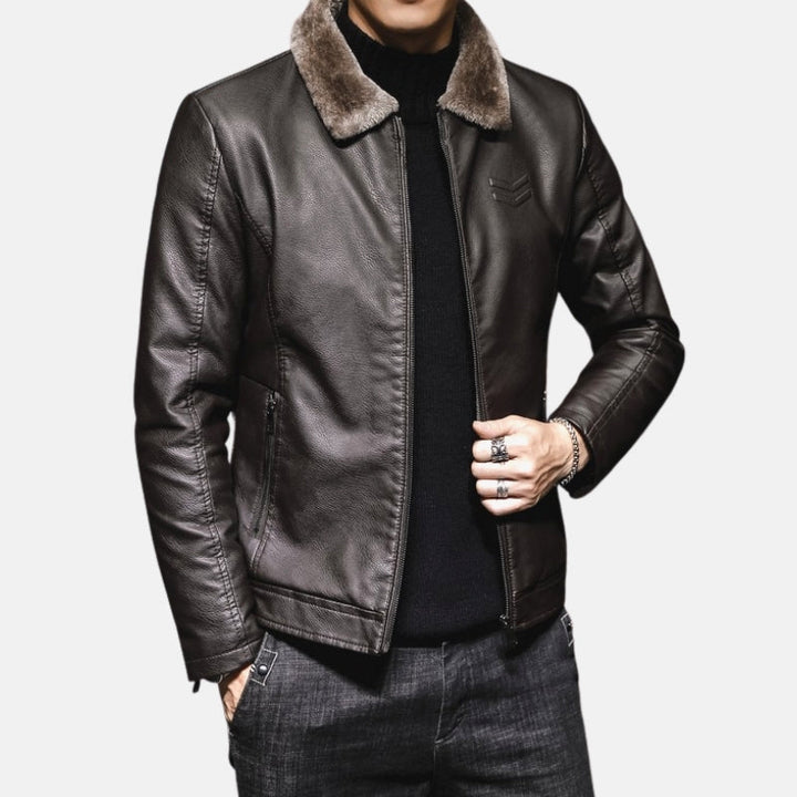 Cavallo | Leather Combat Jacket