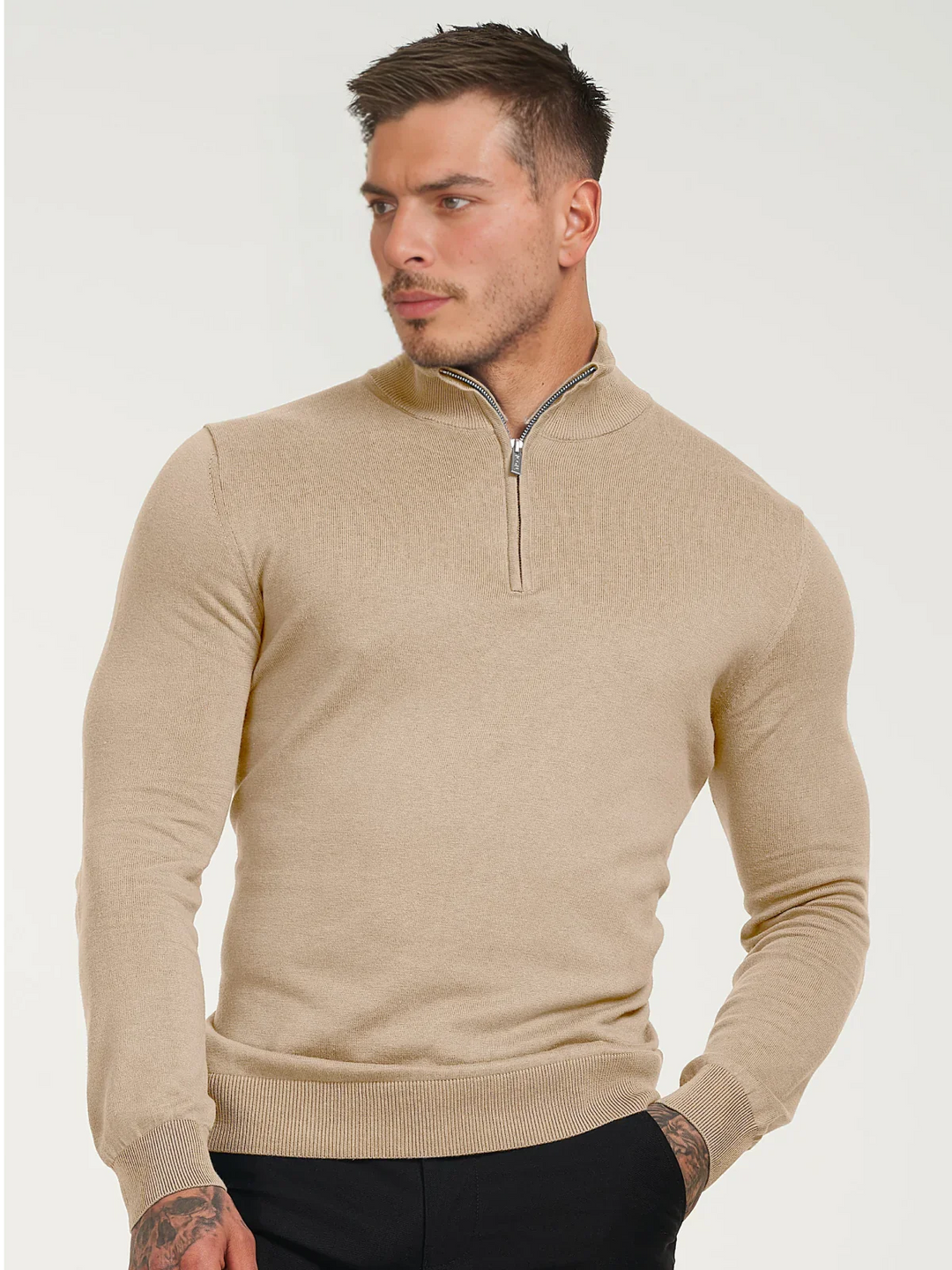 Gerard | Modern Half-Zip Knit