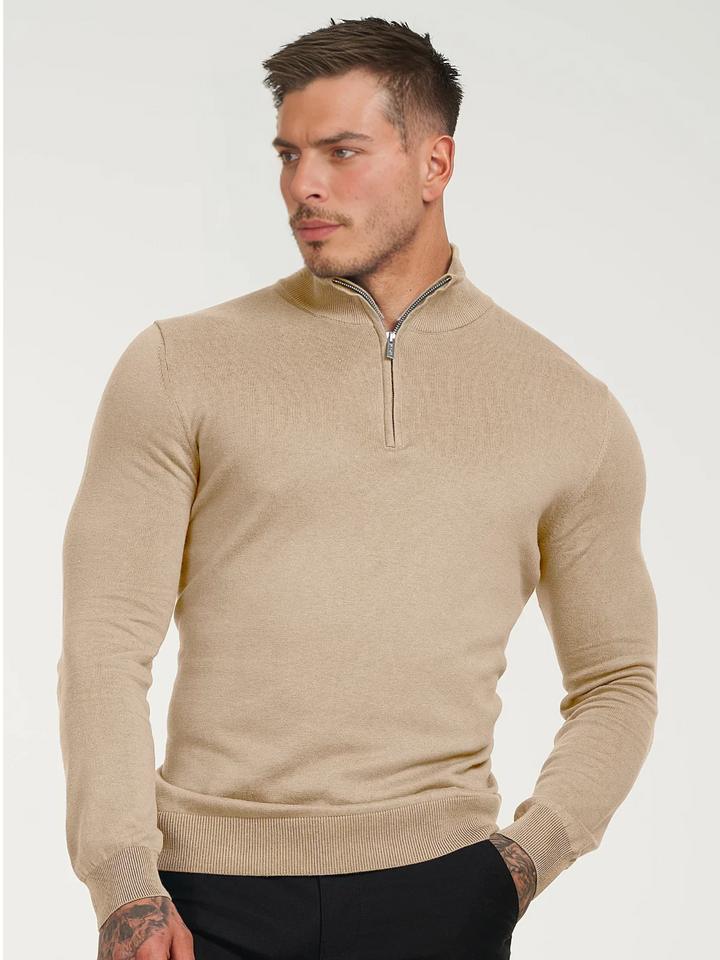 Gerard | Modern Half-Zip Knit