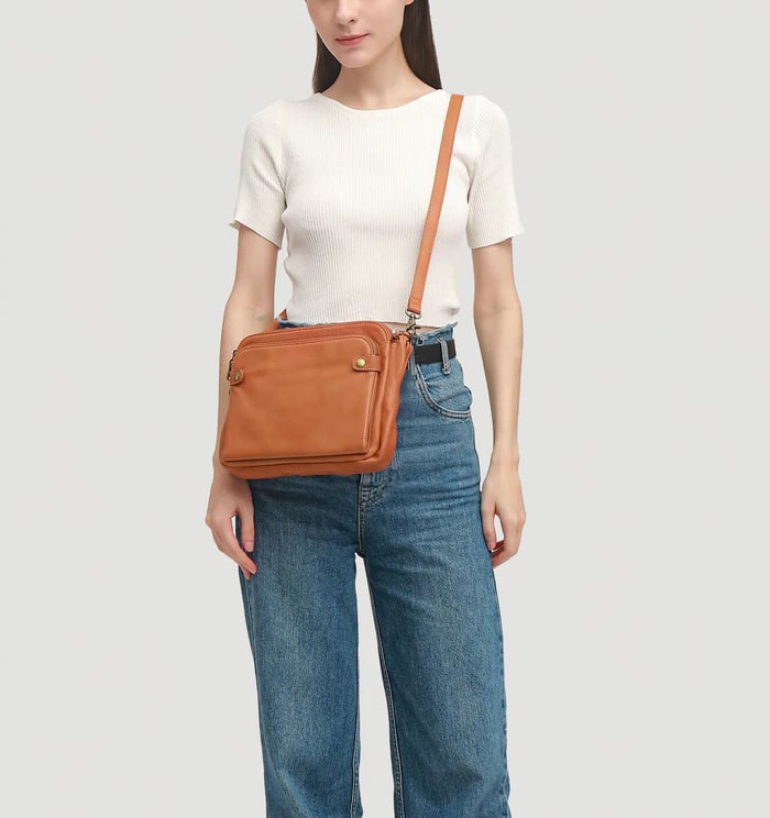 Luna | Full-Grain Leather Crossbody
