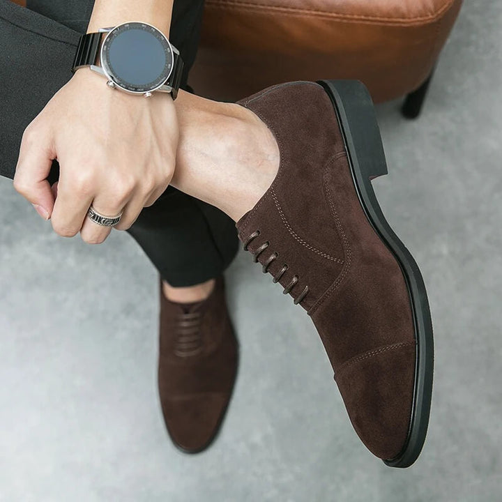 Florenzi | Suede Oxford Shoes