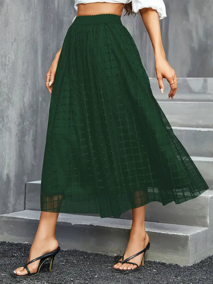 Elia | High Waist Midi Skirt