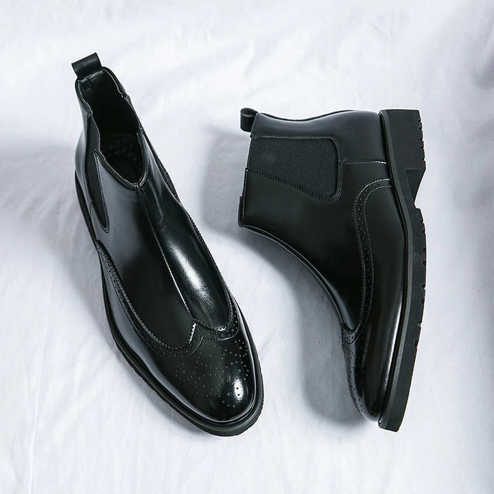 Grosso | Leather Chelsea Boots