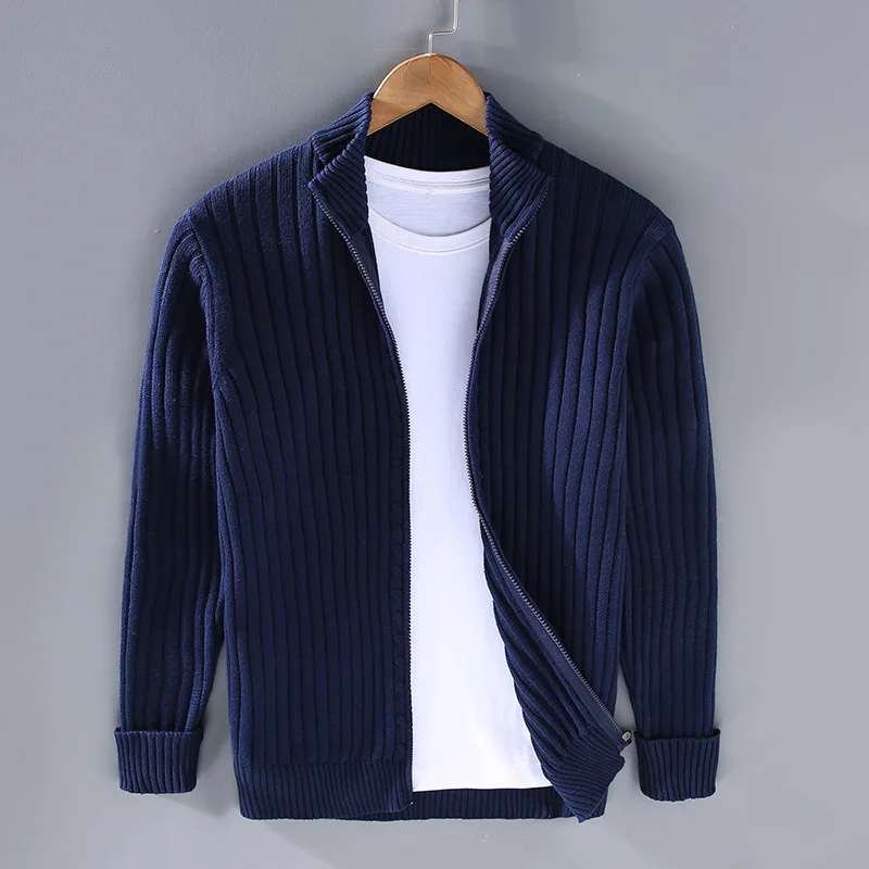 Lucas | Casual Zipper Cardigan