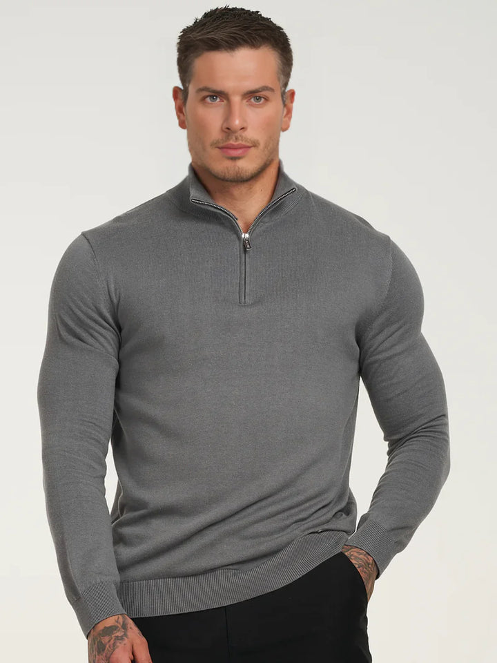 Gerard | Modern Half-Zip Knit