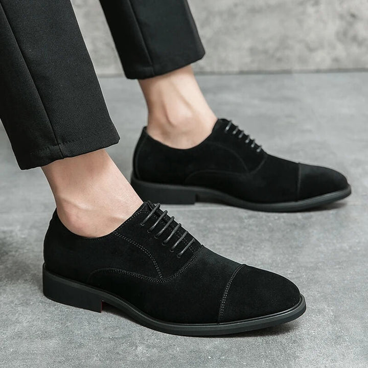 Florenzi | Suede Oxford Shoes