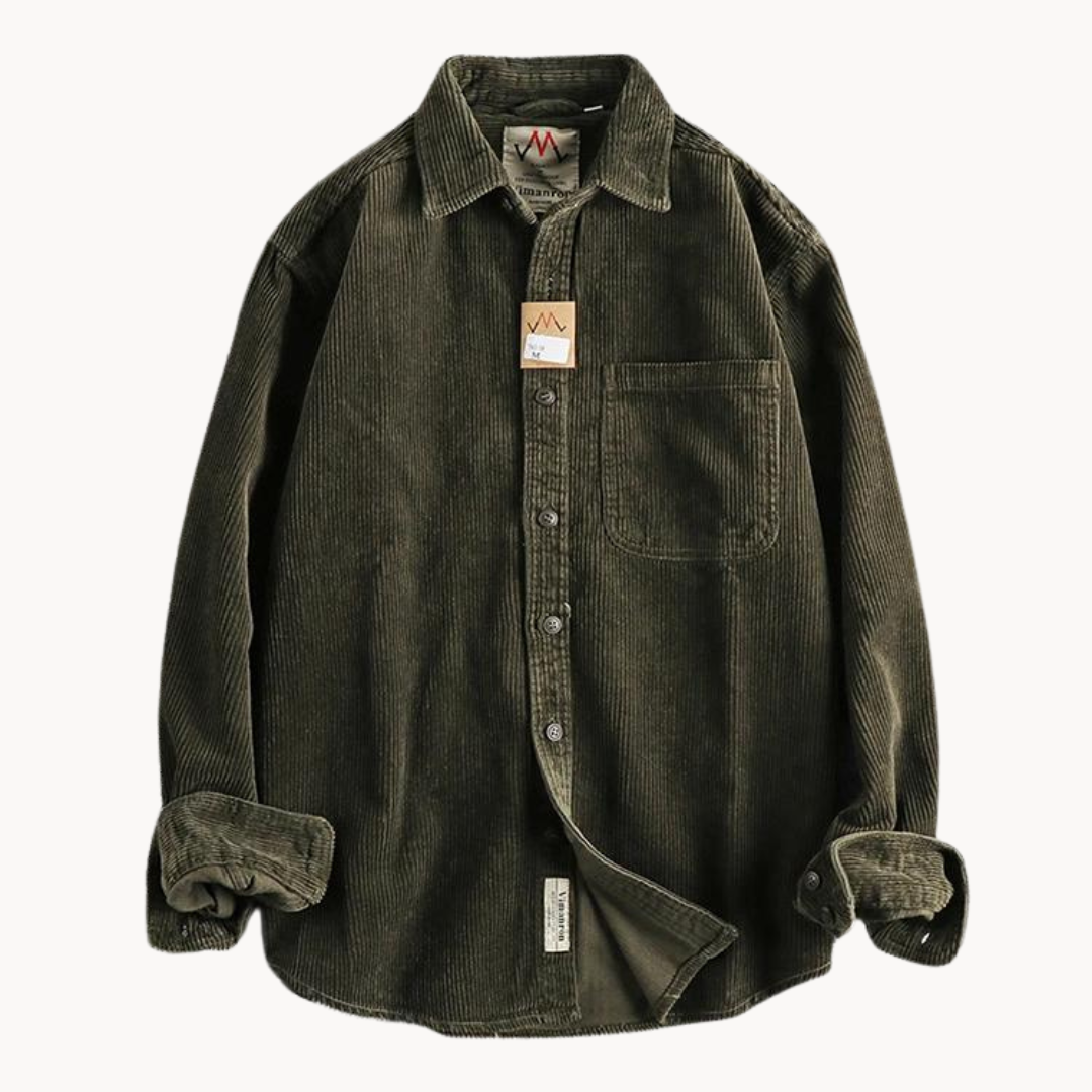 Harrington | Corduroy Workshirt