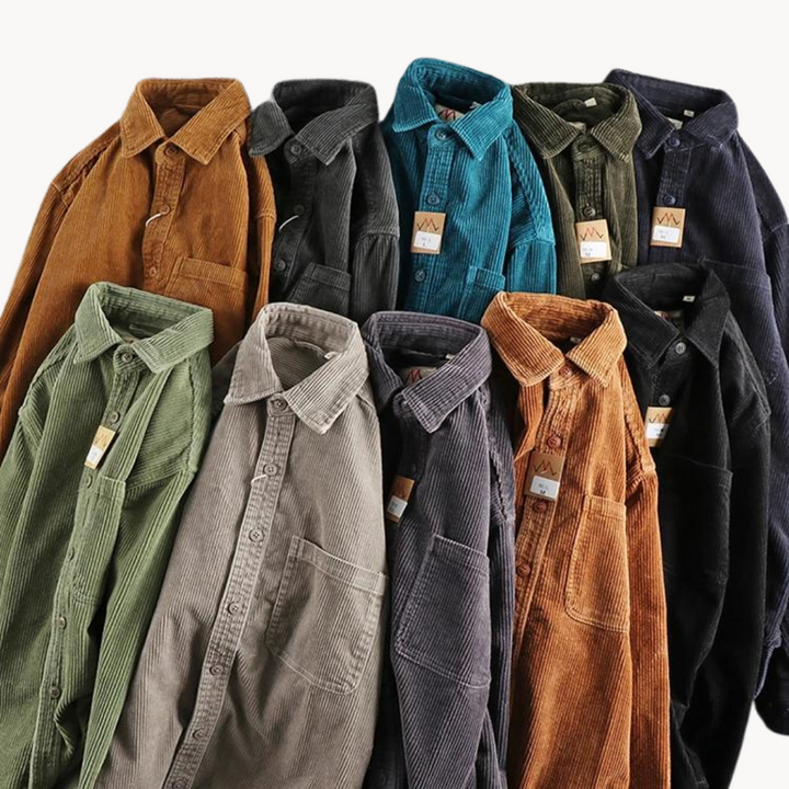 Harrington | Corduroy Workshirt