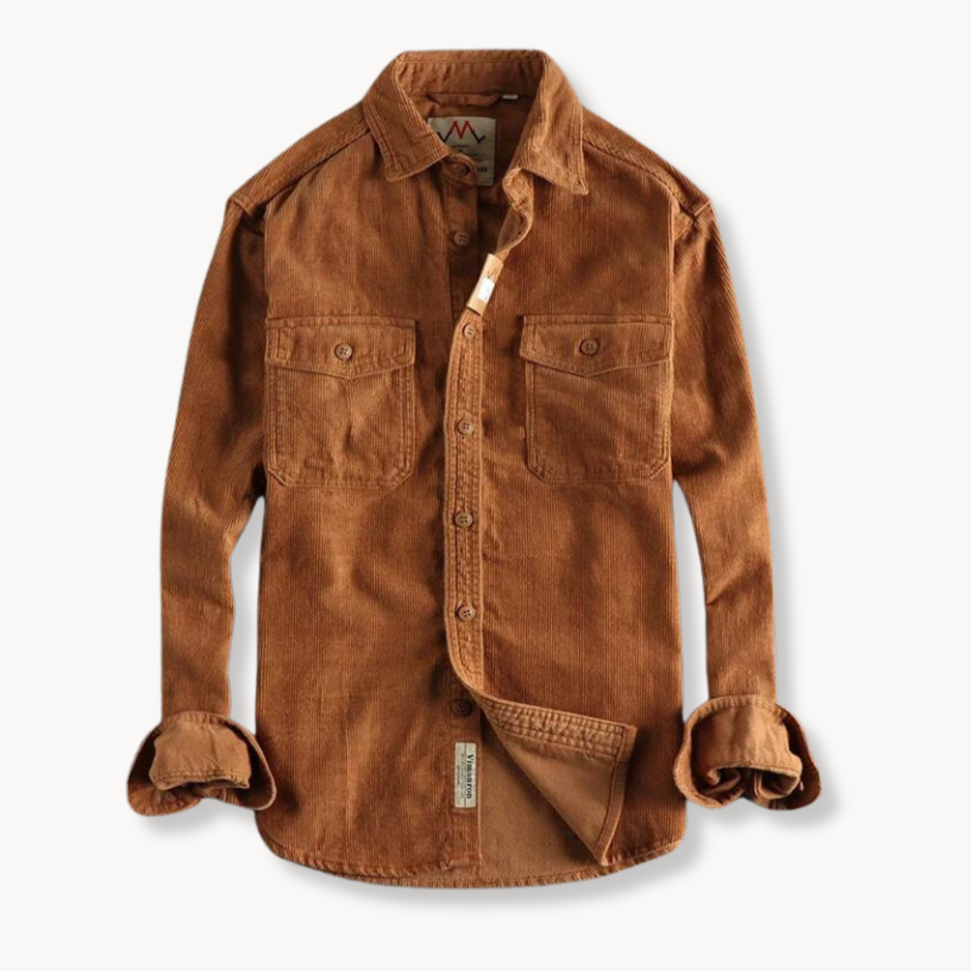 Cliff | Soft Corduroy Workshirt