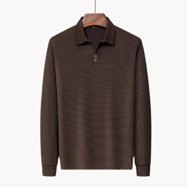 Grayson | Long Sleeve Polo Shirt