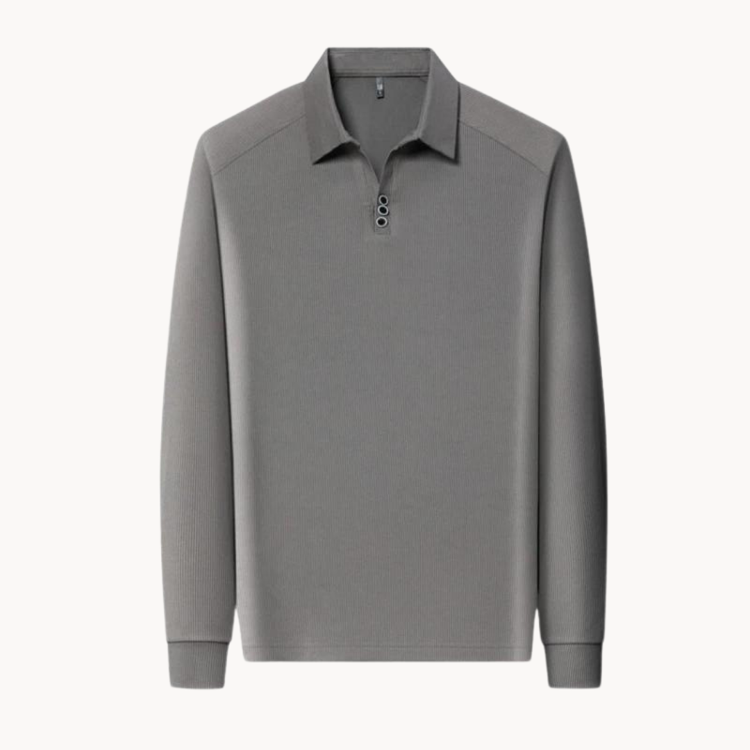 Grayson | Long Sleeve Polo Shirt