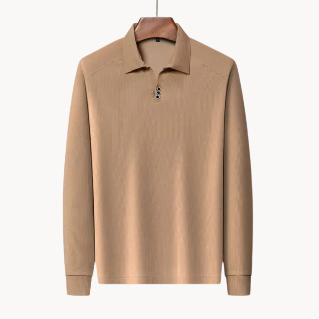 Grayson | Long Sleeve Polo Shirt
