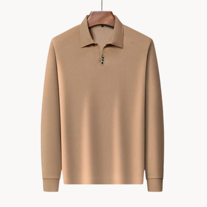 Grayson | Long Sleeve Polo Shirt