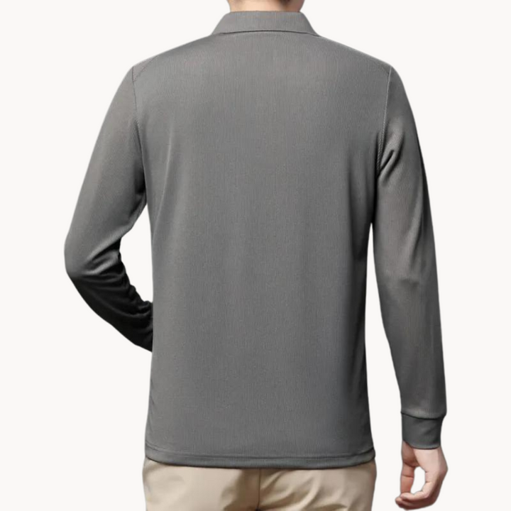 Grayson | Long Sleeve Polo Shirt