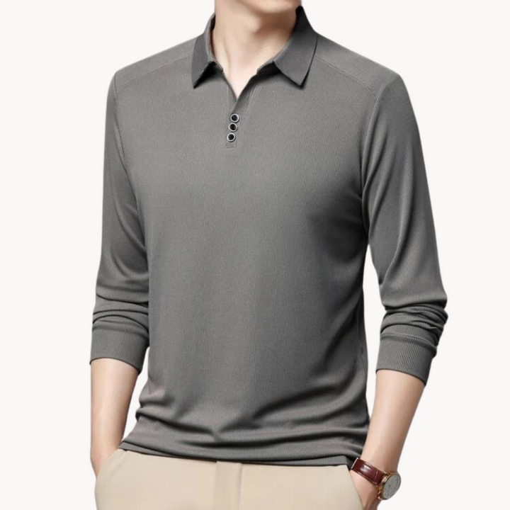 Grayson | Long Sleeve Polo Shirt