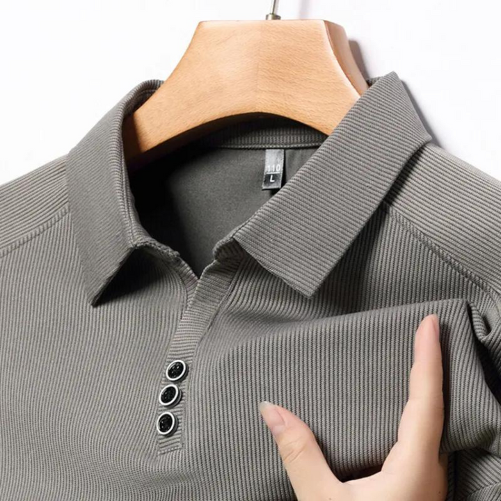 Grayson | Long Sleeve Polo Shirt