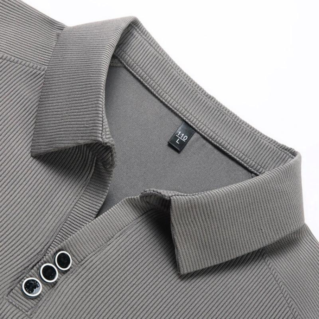 Grayson | Long Sleeve Polo Shirt