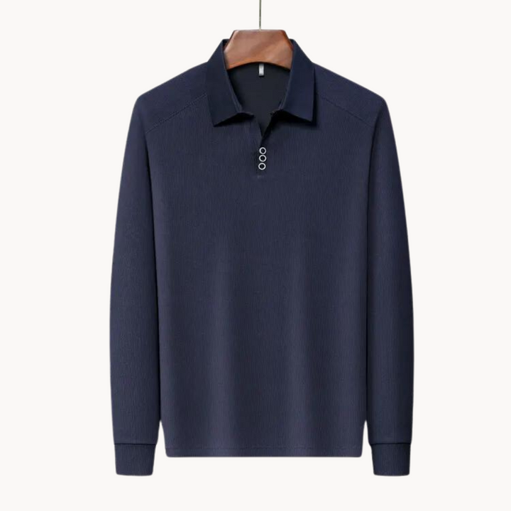 Grayson | Long Sleeve Polo Shirt