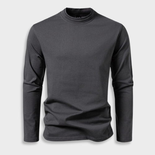 Owen | Double Collar Cotton Sweater