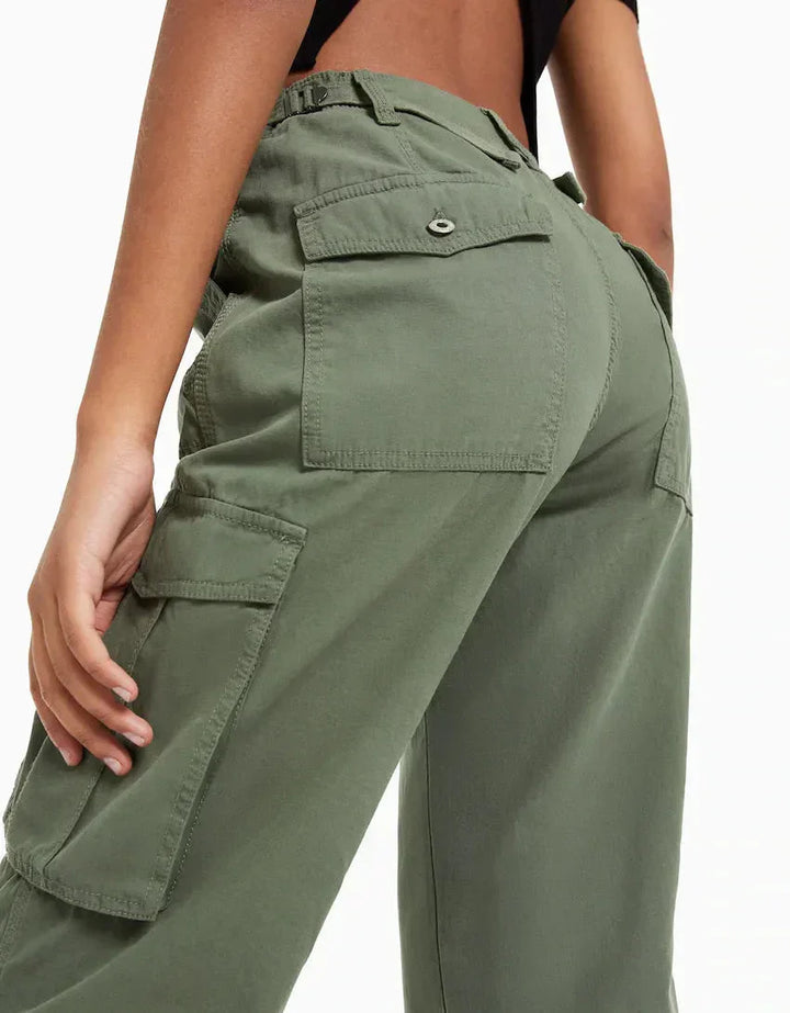 Lana | Adjustable Waist Cargo Pants