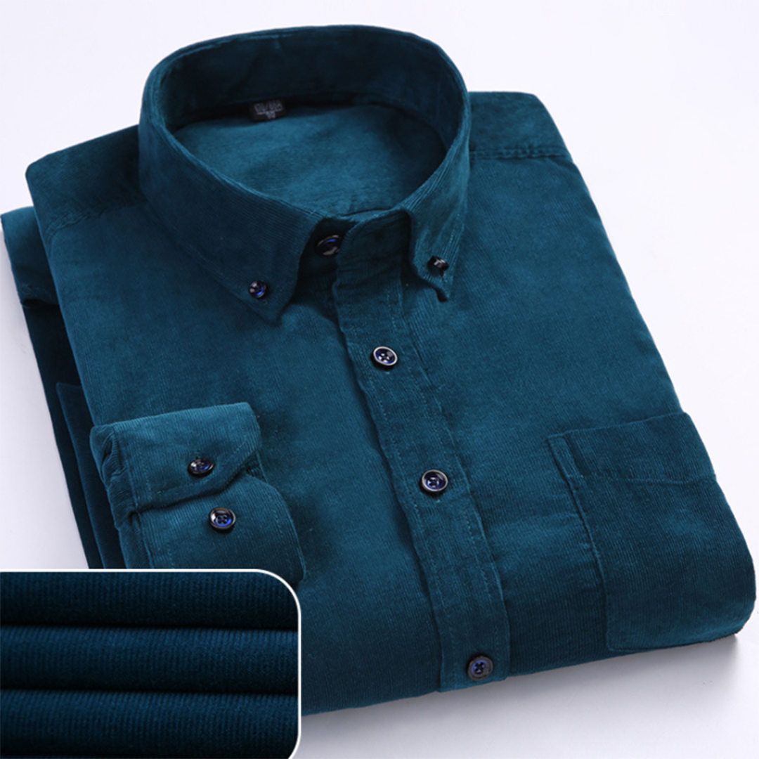 Monte | Pure Corduroy Cotton Shirt