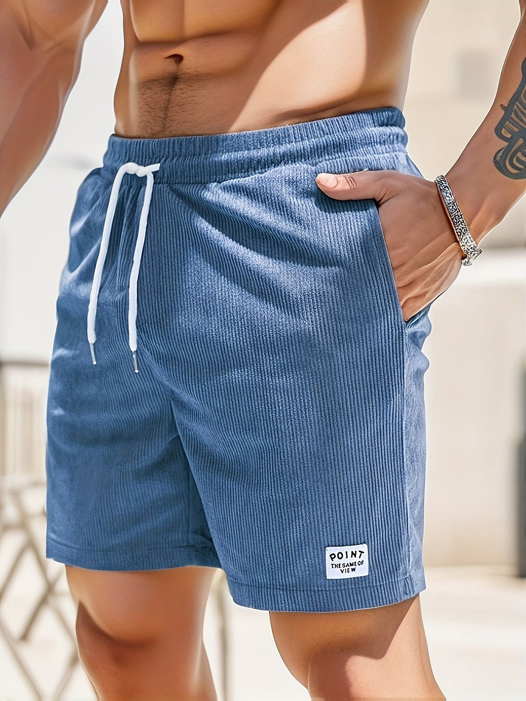 Ruben | Ribbed Shorts