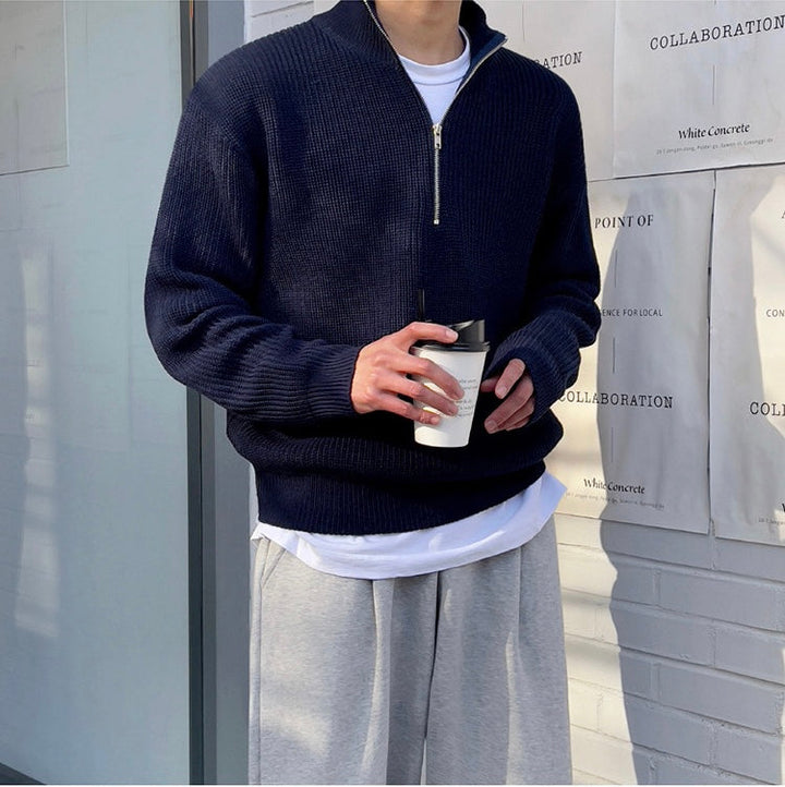Arnie | Country Club Zip Sweater