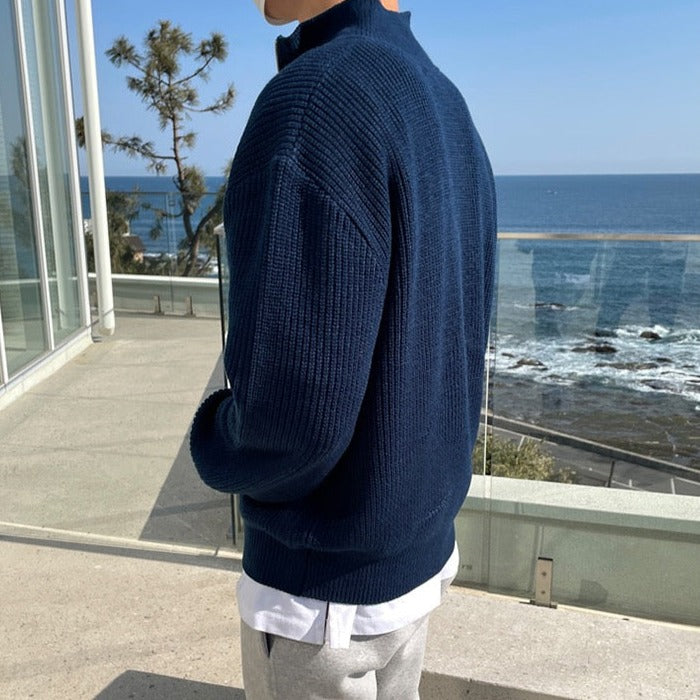 Arnie | Country Club Zip Sweater