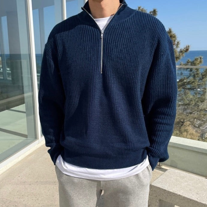 Arnie | Country Club Zip Sweater