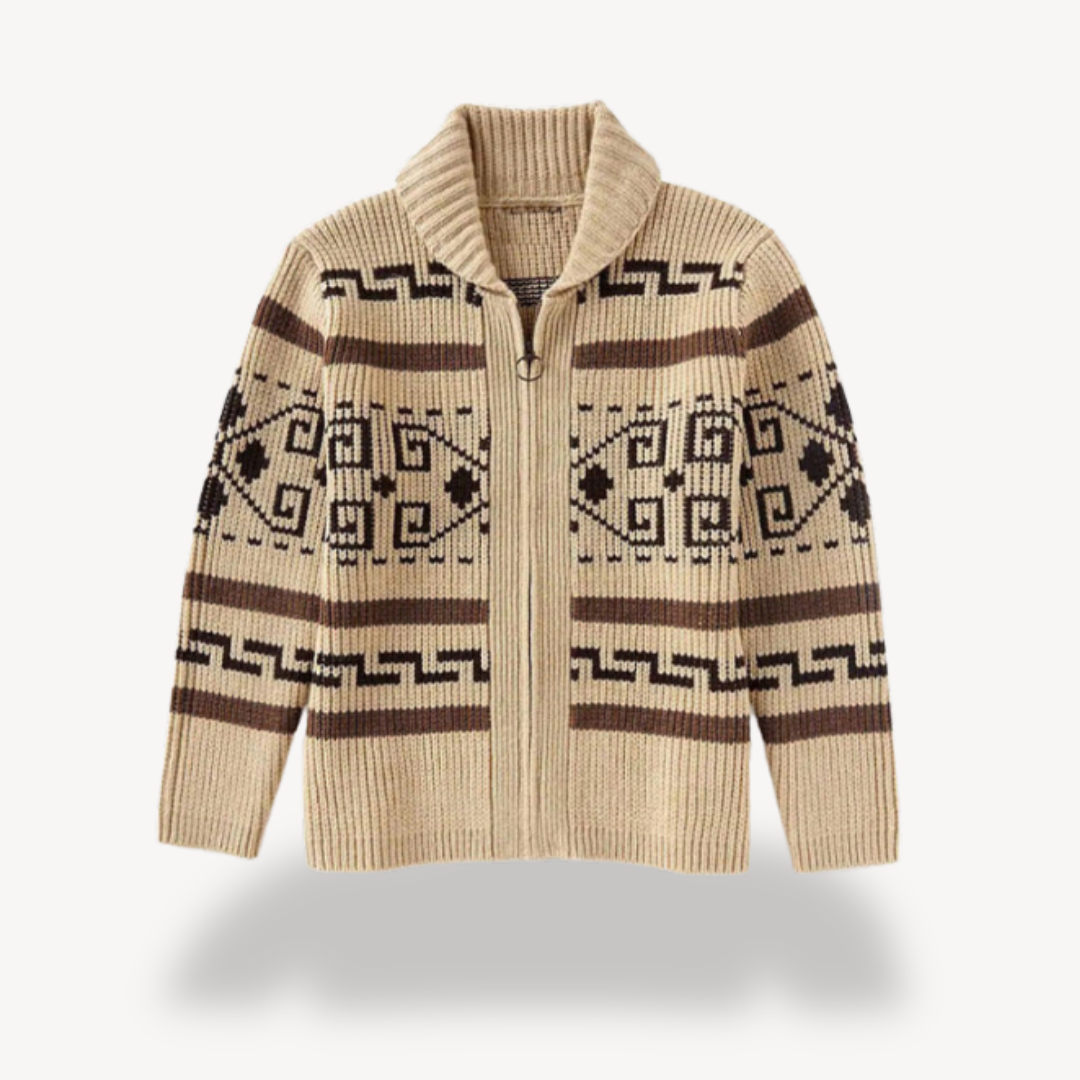 Bernat | Thick Wool Knit Cardigan