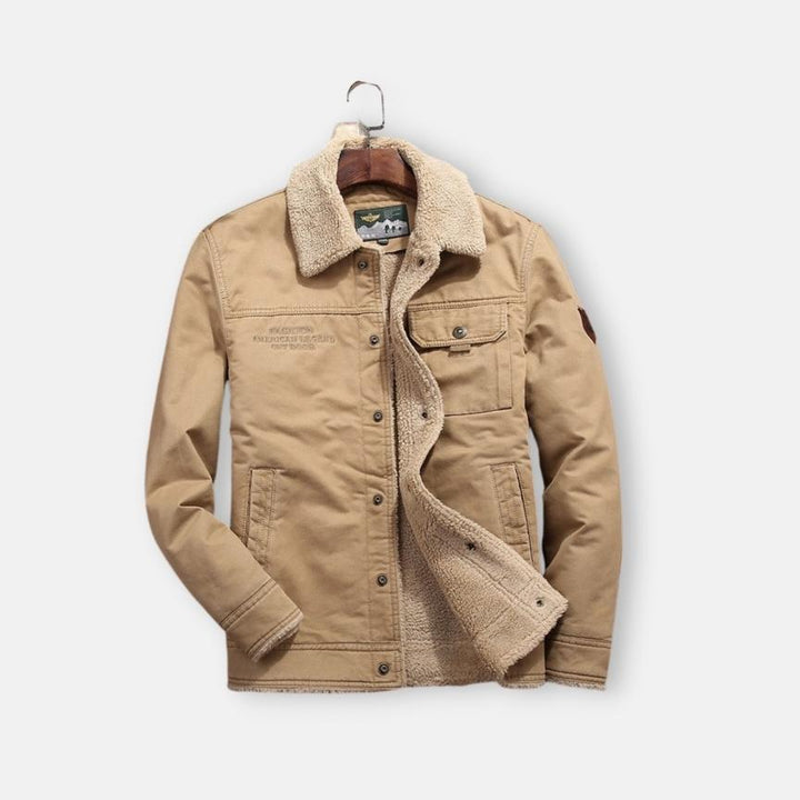 Caruso | Cotton Denim Jacket