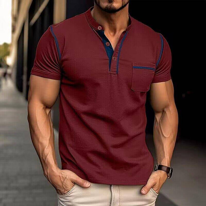 Vaughn | Elegant Henley Polo