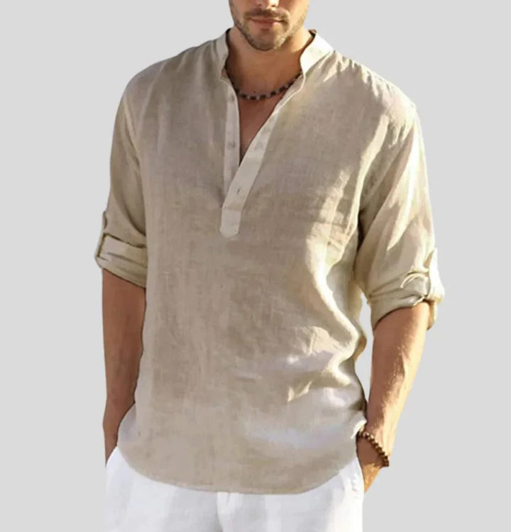 Ray | Classic Woven Linen Shirt