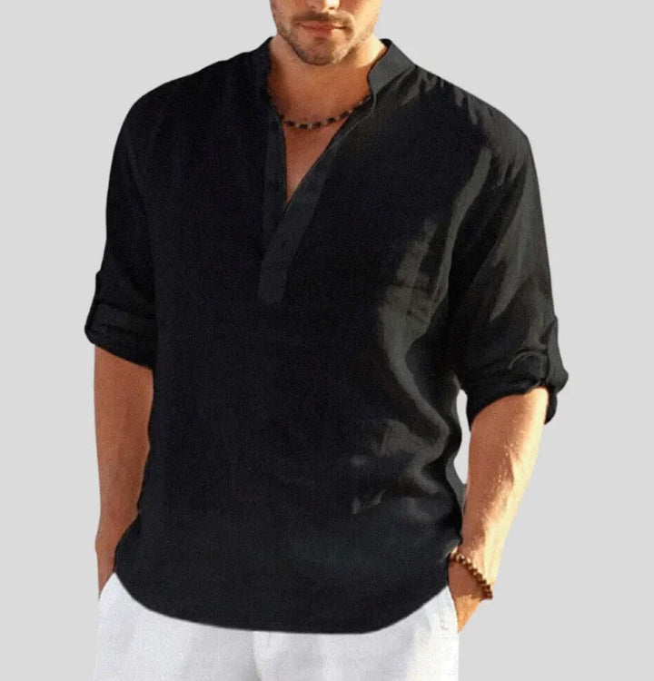 Ray | Classic Woven Linen Shirt