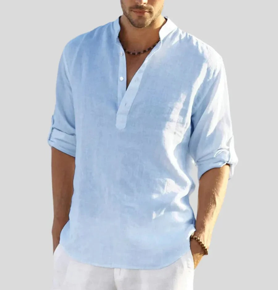 Ray | Classic Woven Linen Shirt