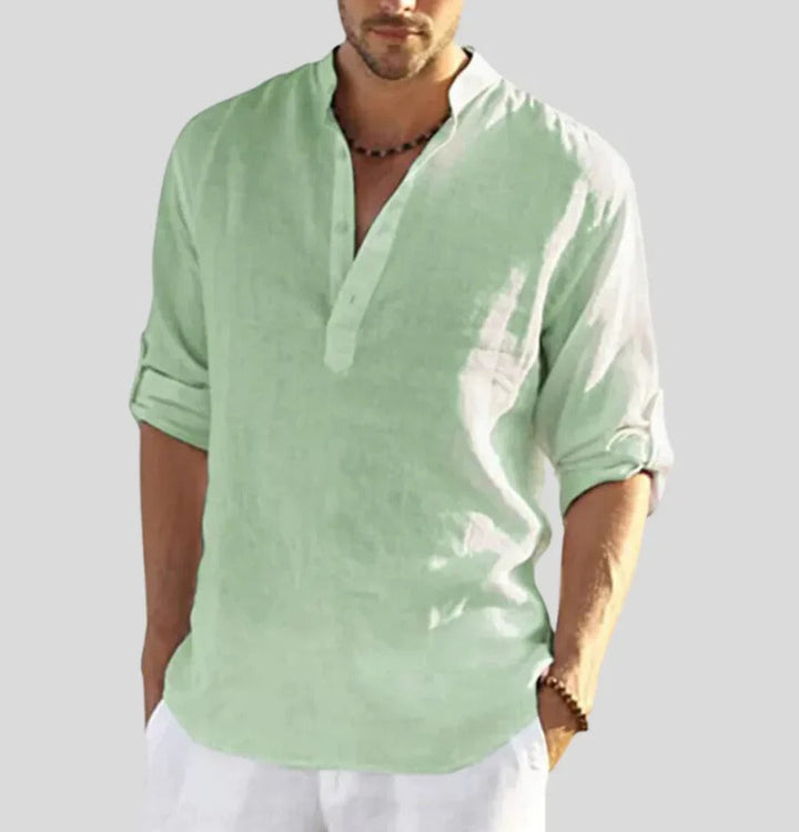 Ray | Classic Woven Linen Shirt