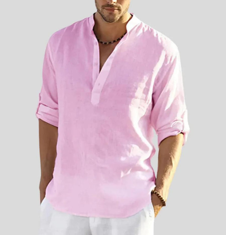 Ray | Classic Woven Linen Shirt